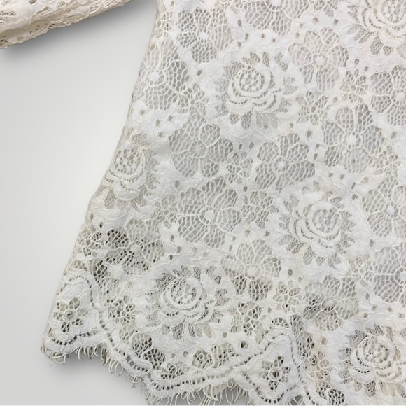 Alpha & Omega Lace Bell Sleeve Blouse - Picture 5 of 13